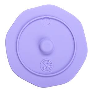 Trinkglas Bambini Avventura 3-teilig Klarglas / Silikon - Dunkelblau - Höhe: 10 cm