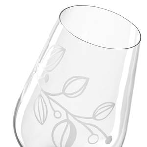 Rodewijnglas Boccio set van 6 kristalglas - transparant