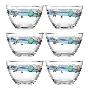 Bols Bambini Avventura - Lot de 6 Bleu foncé