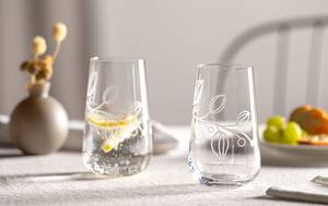 Set di 6 bicchieri Boccio Cristallo - Trasparente - Altezza: 15 cm