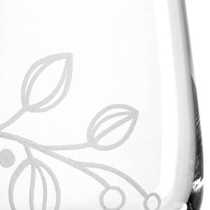 Set di 6 bicchieri Boccio Cristallo - Trasparente - Altezza: 10 cm