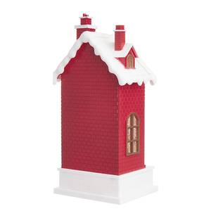 Palla di neve LED SANTAS WORKSHOP Materiale plastico / poliresina - Rosso