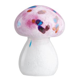 Deko-Pilz MAGIC MUSHROOM Glas - Rosa