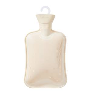 Wärmflasche STAY HOME CLUB Polyester / Kautschuk - Creme