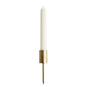 Supports de bougies ADVENT - Lot de 4 Aluminium - Doré - 2.2 x 12 cm