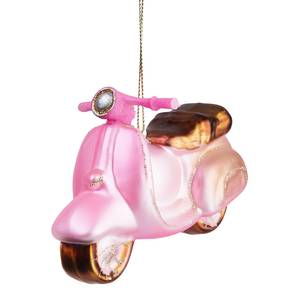 Baumanhänger HANG ON Motorroller Glas - Hellrosa