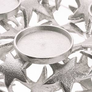 Adventskranz ADVENT Aluminium - Silber