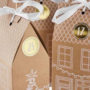 Adventskalender SURPRISE Papier - Braun