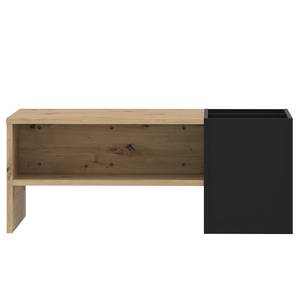 Salontafel Tamizal 110 cm Artisan eikenhouten look/zwart