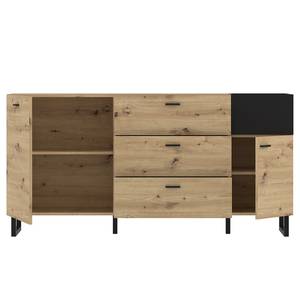 Sideboard Tamizal Eiche Artisan Dekor / Schwarz