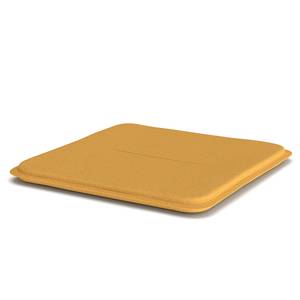 Coussin d’assise Offa Laine vierge - Jaune solaire