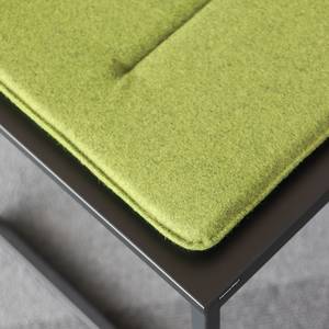Coussin d’assise Offa Laine vierge - Vert olive