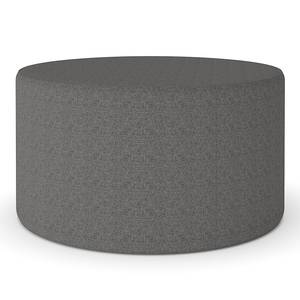 Sgabello Dotto tessuto misto - Grigio scuro - Diametro: 80 cm