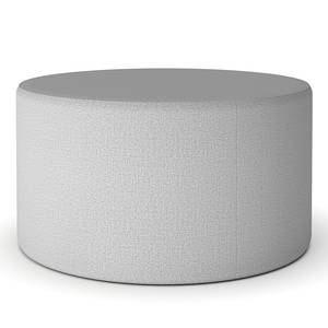 Hocker DOTTO scheerwol - Grijs - Diameter: 80 cm