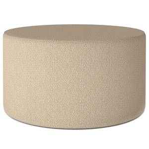 Sgabello Dotto Lana vergine - Beige - Diametro: 80 cm