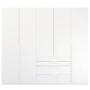 Armoire à portes battantes Purisma B Blanc alpin - Largeur : 251 cm