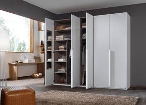 Armoire à portes battantes Purisma A Blanc alpin - Largeur : 251 cm