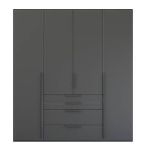 Armoire à portes battantes Purisma B Graphite - Largeur : 201 cm