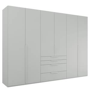 Drehtürenschrank Purisma Typ B Seidengrau - Breite: 301 cm