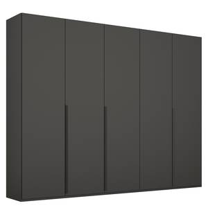 Drehtürenschrank Purisma Typ A Graphit - Breite: 251 cm