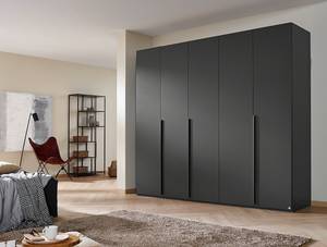 Drehtürenschrank Purisma Typ A Graphit - Breite: 251 cm