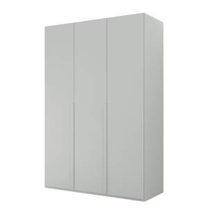 Armoire à portes battantes Purisma A Gris soie - Largeur : 151 cm