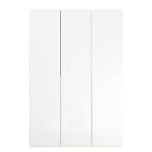 Armoire Purisma avec portes en verre A Blanc alpin - Largeur : 151 cm