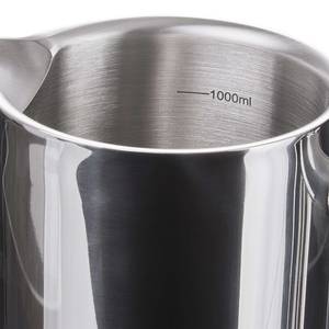 Kaffeepresse HOUSE BLEND Silber - Metall - 10 x 21 x 18 cm