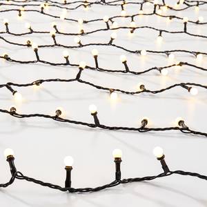 LED-Lichterkette WHITE BULBS Polystyrene / PVC - Weiß - Breite: 1500 cm