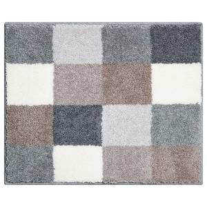 Tapis de bain Bona Polyacrylique - Marron / Blanc - 50 x 60 cm