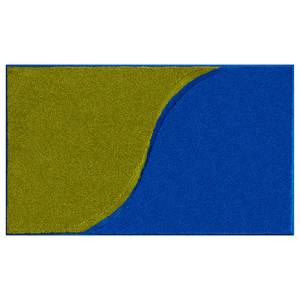 Badmat Manta polyacryl - Blauw/groen - 70 x 120 cm