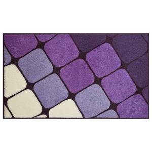 Tapis de bain Shanga Polyacrylique - Violet foncé - 70 x 120 cm