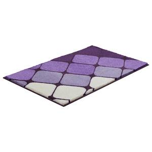Tapis de bain Shanga Polyacrylique - Violet foncé - 70 x 120 cm