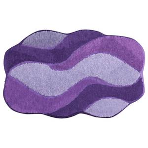 Tapis de bain Carmen Polyacrylique - Violet foncé - 70 x 120 cm