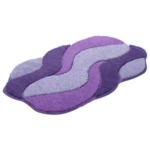 Tapis de bain Carmen Polyacrylique - Violet foncé - 70 x 120 cm