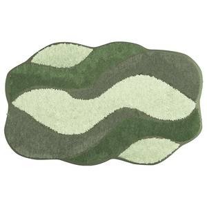 Tapis de bain Carmen Polyacrylique - Vert - 80 x 140 cm