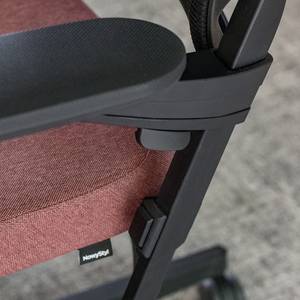 Chaise de bureau ergonomique XILIUM A Carmin