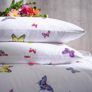 Parure de lit en satin mako Lucky Coton - Multicolore - 135 x 200 cm + oreiller 80 x 80 cm