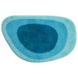 Tapis de bain Lake Polyacrylique - Turquoise - 60 x 90 cm