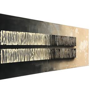 Quadro Dark Savanna Cornice in legno massello con tela