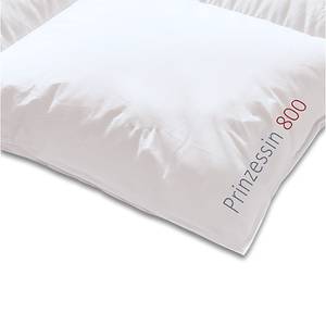 Piumino Principessa 800 caldo Cotone / Piuma d’oca - Bianco - 200 x 220 cm