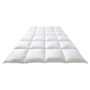 Piumino Elegance 700 caldo Cotone / Piuma d’oca - Bianco - 155 x 220 cm