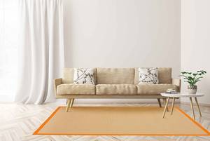 Tapis en jute Bafor Jute - Orange - 160 x 230 cm
