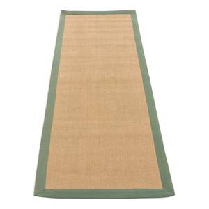 Tapis de couloir en jute Bafor Jute - Vert - 70 x 240 cm