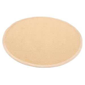 Tapis en jute Bafor rond Jute - Beige - Diamètre : 80 cm