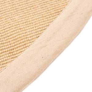 Tapis en jute Bafor rond Jute - Beige - Diamètre : 80 cm