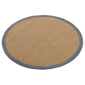 Tapis en jute Bafor rond Jute - Gris - Diamètre : 120 cm