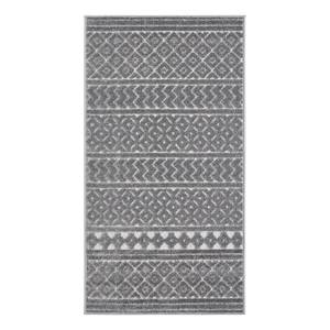 Tapis Layton Gris foncé - 80 x 150 cm