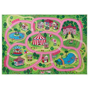 Kinderteppich Wonderland Polyester - Mehrfarbig - 140 x 200 cm
