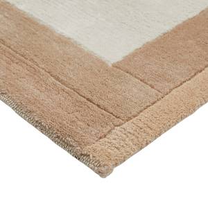 Tapis en laine Sola - Type A Laine - Beige / Blanc - Beige / Blanc - 60 x 90 cm